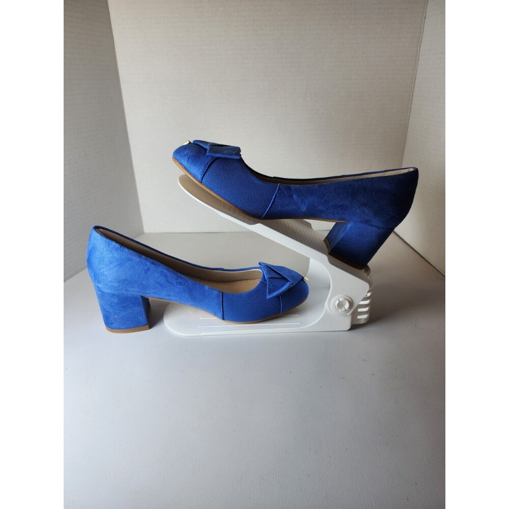 Benassal Women's Pumps Comfortable Dress Shoes Low Heels Size 8